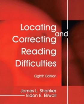 Image of Locating and Correcting Reading Difficulties by James L. Shanker Paperback