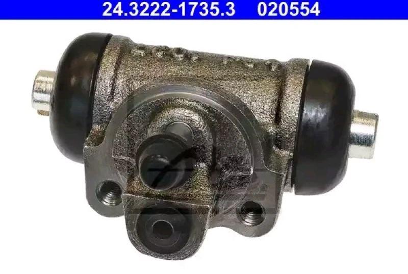 Image of ATE 24.3222-1735.3 Brake Cylinder Grey Cast Iron Wheel Brake Cylinder (277)
