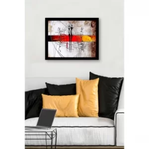 Image of SC0402 Multicolor Decorative Framed MDF Painting