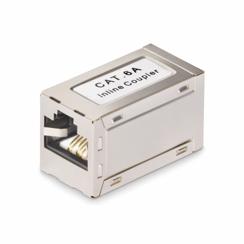 Image of StarTech.com Shielded RJ45 Coupler, Cat6a IN-CAT6A-COUPLER-S1