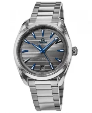 Image of Omega Seamaster Aqua Terra 150m Master Co-Axial 41mm Grey Dial Steel Mens Watch 220.10.41.21.06.001 220.10.41.21.06.001