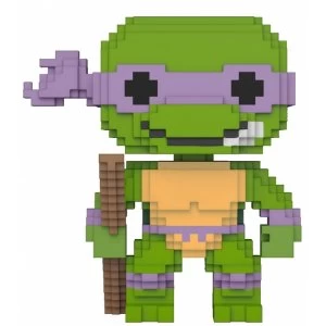 image of Donatello Teenage Mutant Ninja Turtles Funko 8 Bit Pop Vinyl Figure