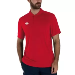Image of Canterbury Mens Club Dry Polo Shirt (XXL) (Navy)