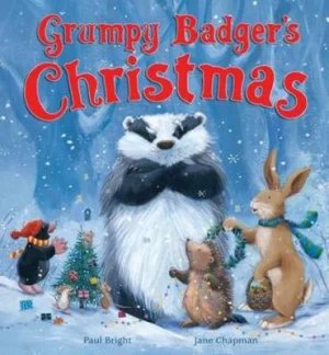 Image of Grumpy Badgers Christmas by Jane Chapman Hardback