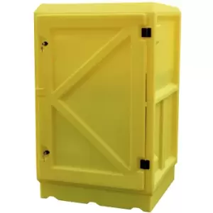 Image of collection capacity 100 l, 1 PE tray grate, 1 GRP shelf, collection capacity 100 l, 1 PE tray grate, 1 GRP shelf, HxWxD 1520 x 920 x 740 mm