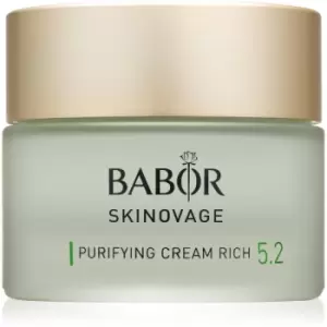 image of Babor Skinovage Balancing Purifying Nourishing Moisturiser for Problematic Skin 50ml