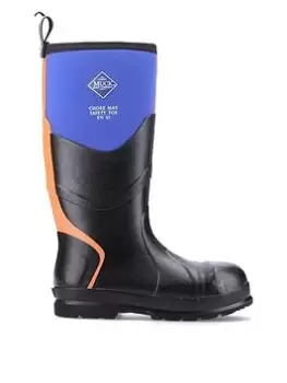 Image of Muck Boots Muckboot Chore Max S5 Safety Wellie - Blue Size 13, Men