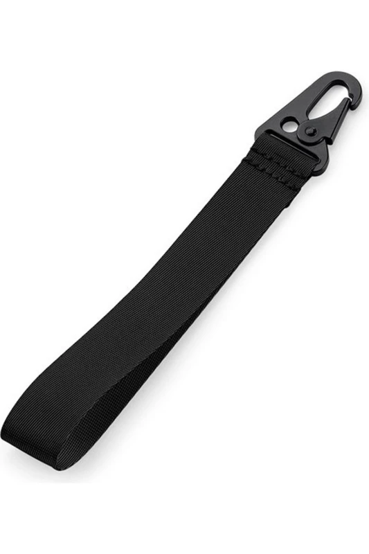 Image of Bagbase Key Clip in Black Unisex One Size