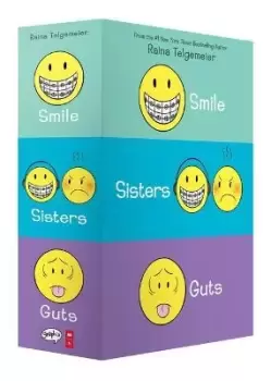 Image of Smile/Sisters/Guts Box Set by Raina Telgemeier