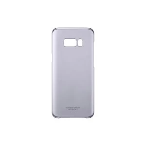 image of Samsung EF-QG955CVEGWW Galaxy S8 Plus Clear Cover in Violet