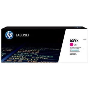 Image of HP 659X Magenta Laser Toner Ink Cartridge