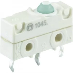 image of Marquardt Microswitch 1045.2702 00 250 V AC 10 A 1 x OnOn IP67 momentary