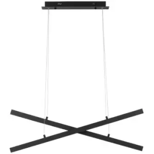 Image of Merano - Hamilton Integrated LED Pendant Ceiling Light Sandy Black Aluminium LED 40W 230V 1427Lm 3000KI