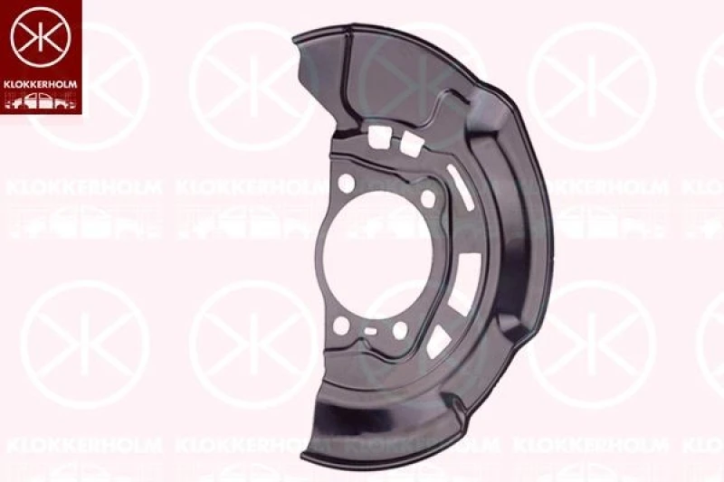 Image of KLOKKERHOLM Brake disc backing plate KLOKKERHOLM 8179377