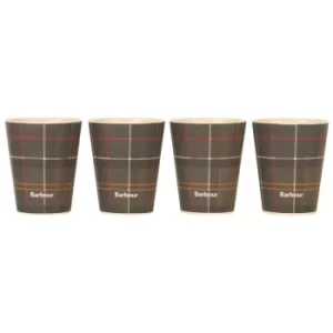 image of Barbour Set of 4 Bamboo Cups Classic