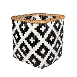 Image of Sass & Belle Scandi Boho Geo Bamboo Basket