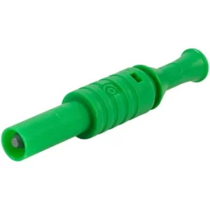 Image of PJP 1065-V 4mm Shrouded Cable Plug Green