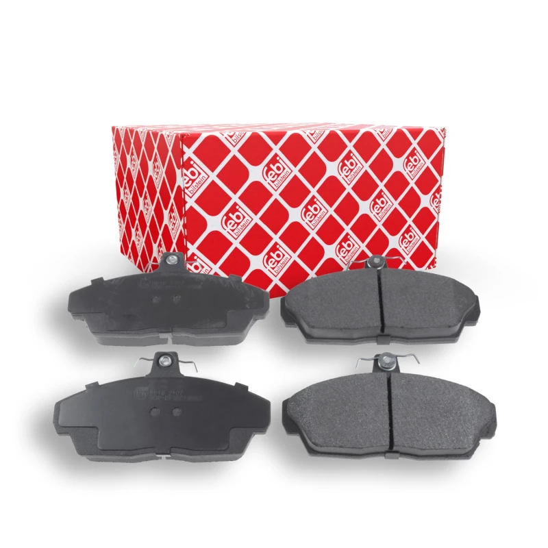 Image of FEBI BILSTEIN 16355 Brake pad set Front Axle, excl. wear warning contact Brake Pad Set,disc brake (402)