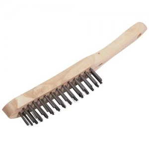 Image of Draper 4 Row Wire Scratch Brush
