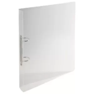 Image of Exacompta Ring Binder Polypropylene A4 2 ring 30 mm Crystal Pack of 20