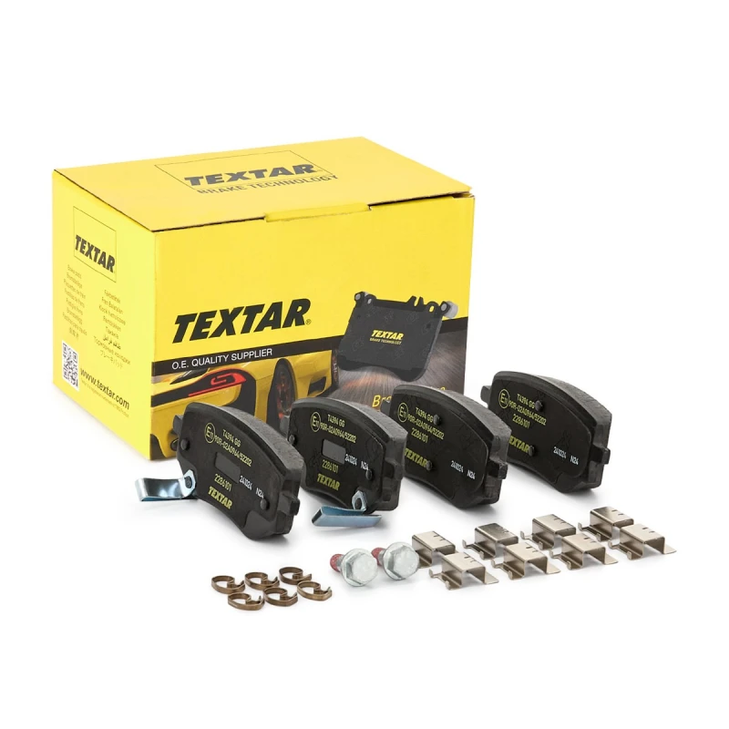 Image of Brake pad set TEXTAR 2286101