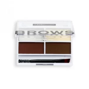 image of Relove by Revolution Colour Cult Brow Palette Dark