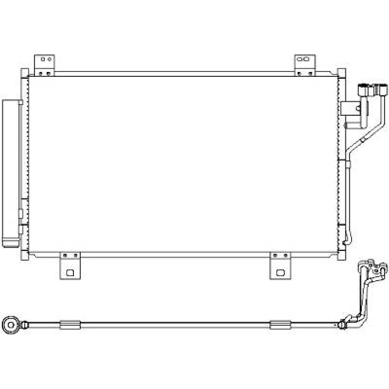 Image of Air conditioning condenser DIEDERICHS DCC1678