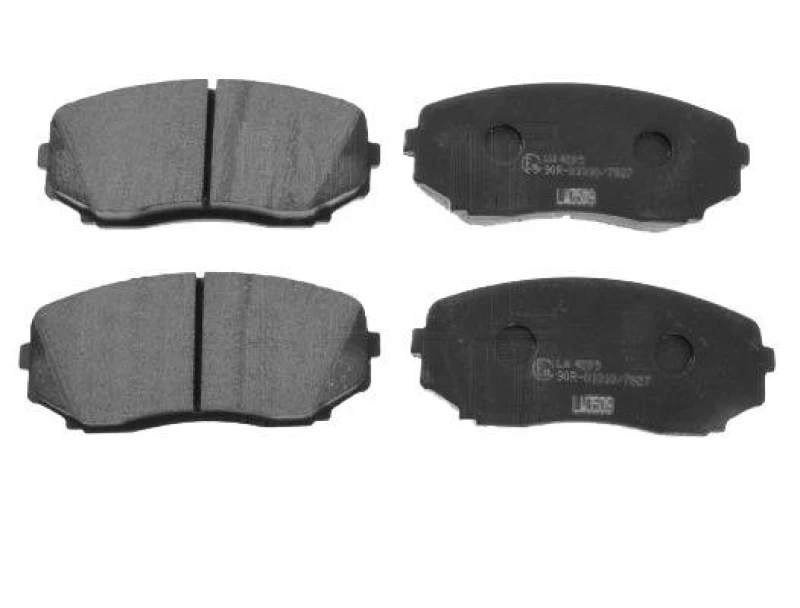 Image of Blue PRINT ADM54297 Brake pad set Front Axle, with acoustic wear warning Brake Pad Set,disc brake (402)