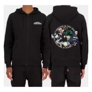 Image of My Hero Academia Hooded Sweater Izuku Midoriya Circle Size L