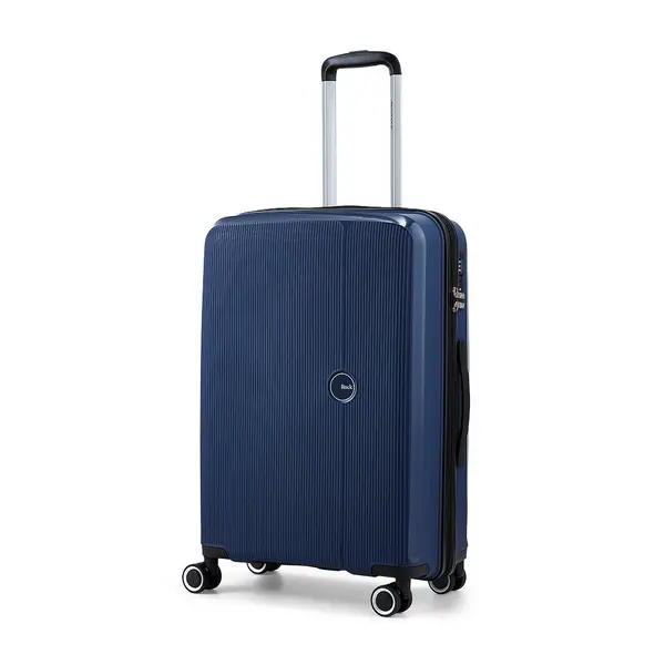 Image of Rock Luggage Hudson VXP50 8 Wheel Hardshell Large Navy Suitcase