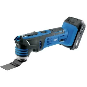 Image of Draper D20 20V Oscillating Multi Tool with 1 x 2Ah Batteries and Charger