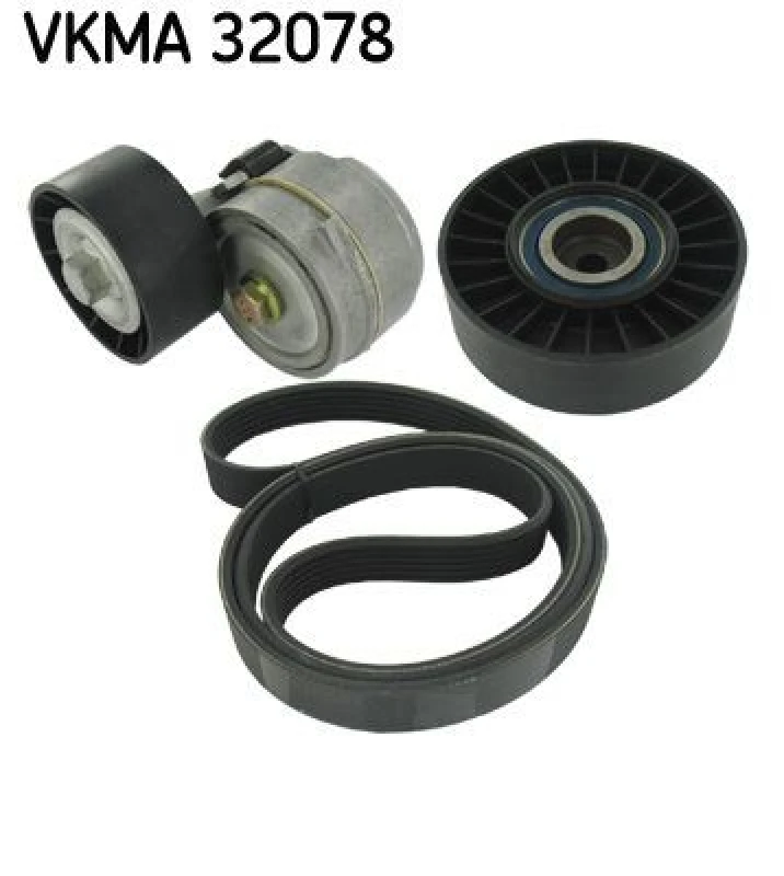 Image of SKF V-Ribbed Belt Set SKF VKMA 32078