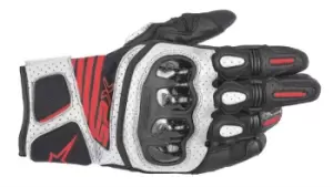 Image of Alpinestars SP X Air Carbon V2 Black White Red Fluo 3XL
