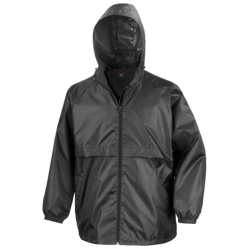 Image of Result Core Mens Windbreaker in Black Size: Small Black Male S