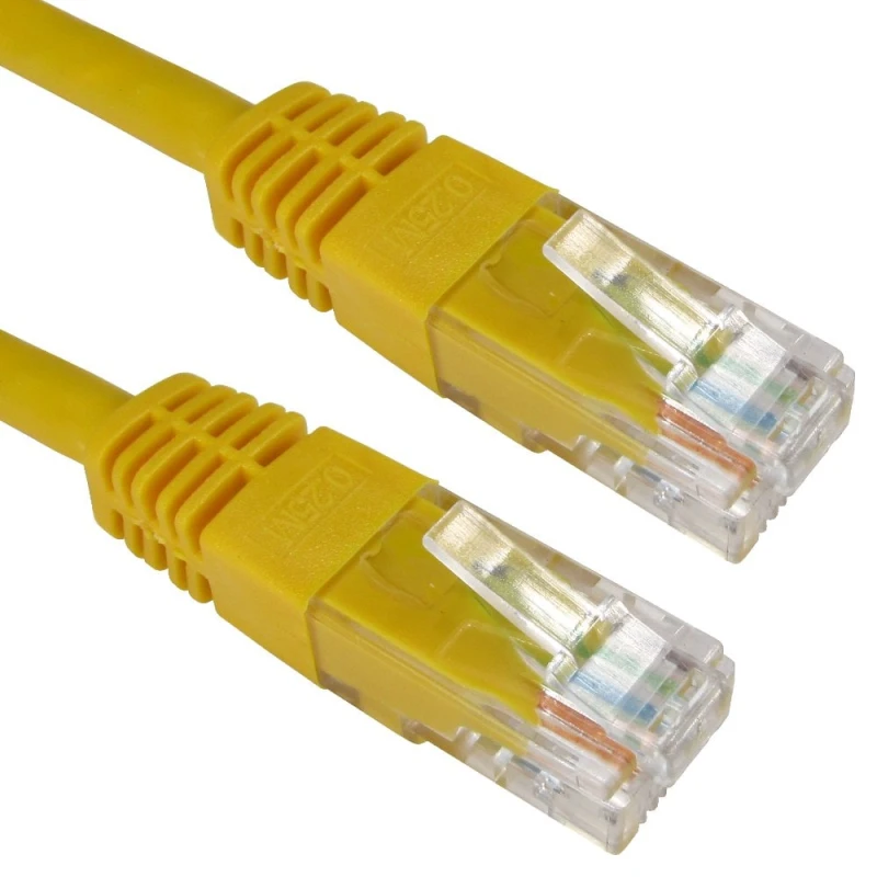 Image of Cables Direct 0.15mtr CAT 6 Yellow