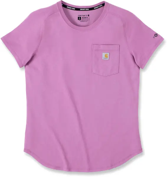 Image of Carhartt Force Pocket, t-shirt women , color: Rose , size: L