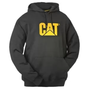 Image of Caterpillar Trademark CW10646 Hooded Sweatshirt / Mens Sweatshirts (XXL) (BLACK)