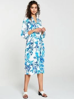 Image of Wallis Shadow Fern Shirt Dress - Ivory, Size 10, Women