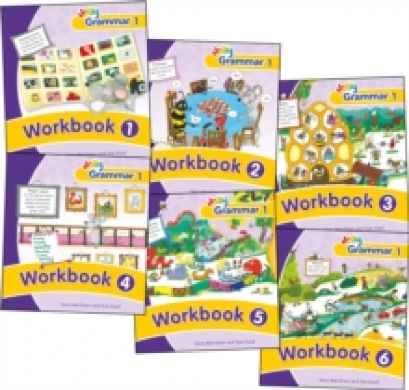 Image of Grammar 1 Workbooks 1-6 : In Precursive Letters (British English edition) Paperback / softback