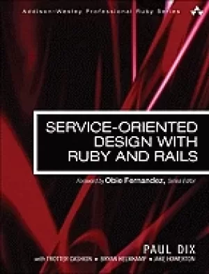 Image of service oriented design with ruby and rails