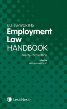 Image of Butterworths Employment Law Handbook by Peter Wallington Book