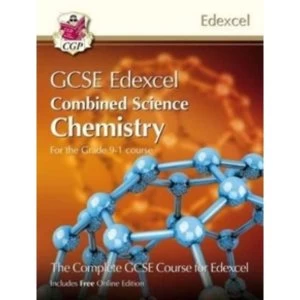 Image of New Grade 9-1 GCSE Combined Science for Edexcel Chemistry Student Book with Online Edition