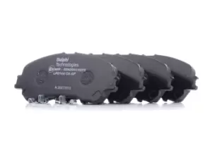 Image of DELPHI Brake pad set LP3144 Brake pads,Brake pad set, disc brake RENAULT,NISSAN,Kadjar (HA_, HL_),Koleos II (HC_),Qashqai II (J11, J11_),X-TRAIL (T32)