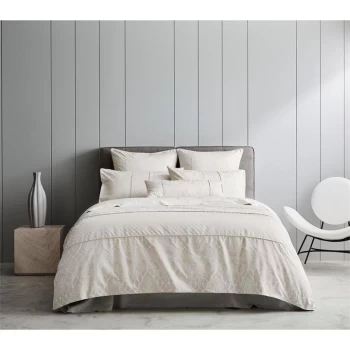 Sheridan Strickland Duvet Cover Set - Chalk