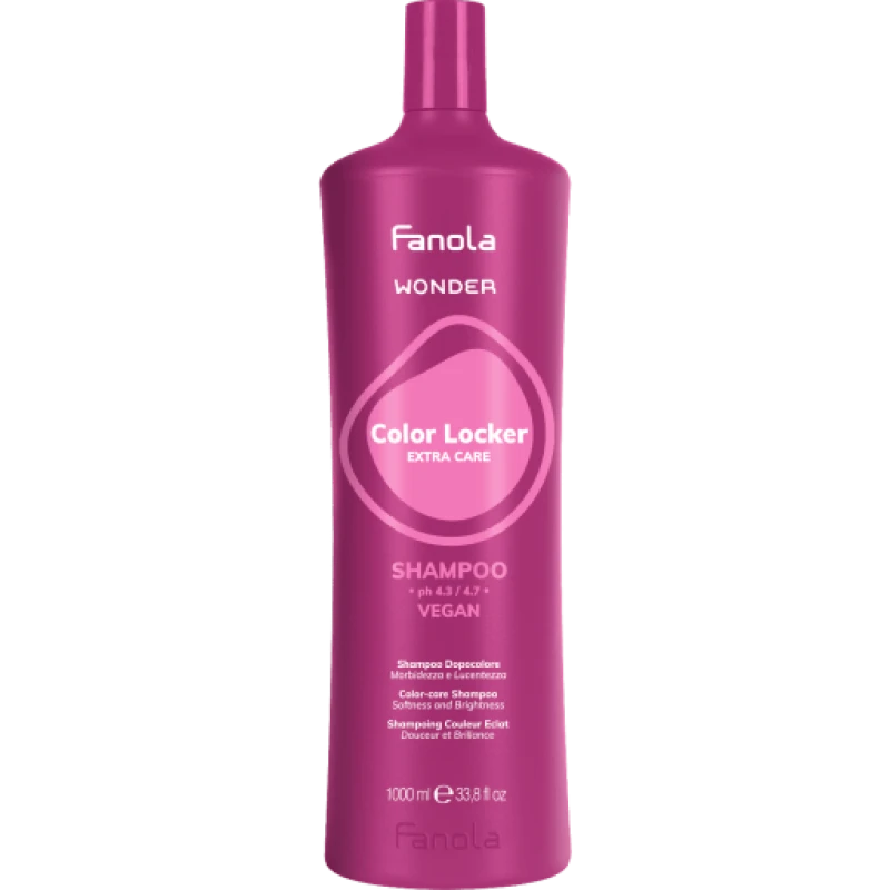 Image of Fanola Wonder Color Locker Shampoo 1000ml F1076245000