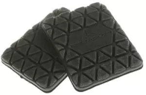 Image of Delta Plus Black Polyethylene (PE) Trouser Knee Pocket Knee Pad