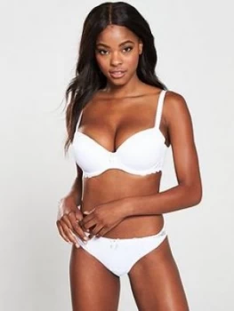 Image of Pour Moi Eden Padded Bra - White, Size 30D, Women