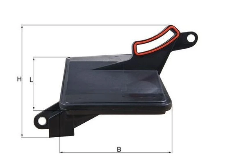 Image of Automatic transmission filter MAHLE HX 188