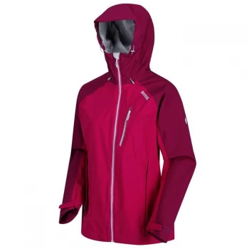 Image of Regatta Womens Birchdale Stretch Waterproof & Breathable J - Dark Cerise