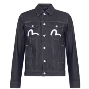 Image of EVISU Seagull Denim Jacket - Blue